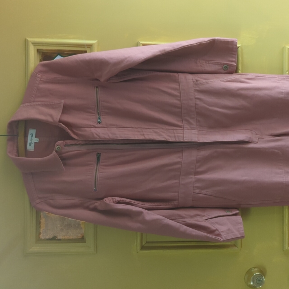 NWOT Madewell Garment Dyed Zip Coveralls Jumpsuit